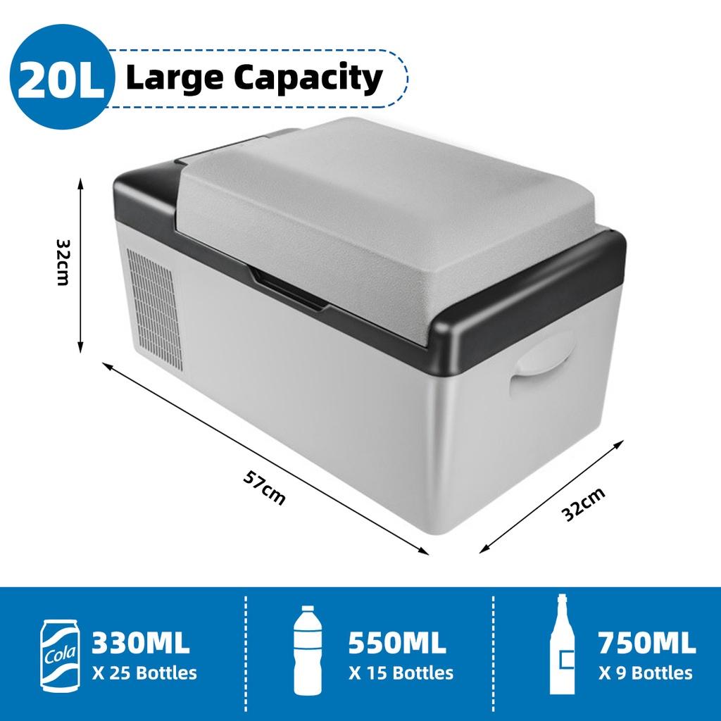 15/20/25/30/40/50л автомобильный холодильник/морозильник портативный электрический компрессорный охладитель для автомобиля и дома управление через приложение опционально