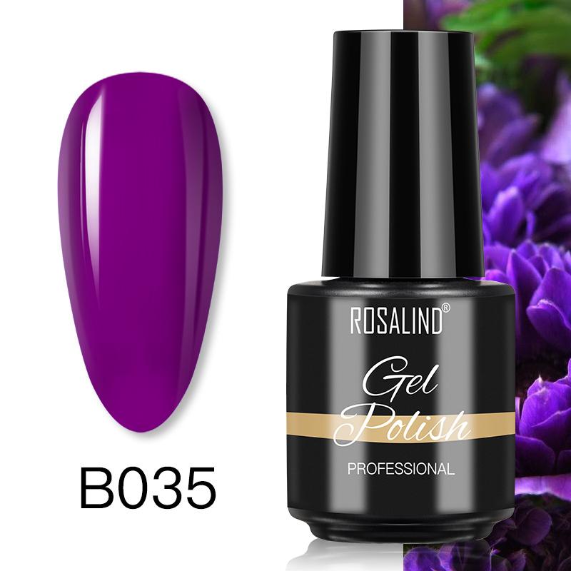 ROSALIND 7ml  Nail Gel Polish Bright For Nail Art Design LED/UV Lamp