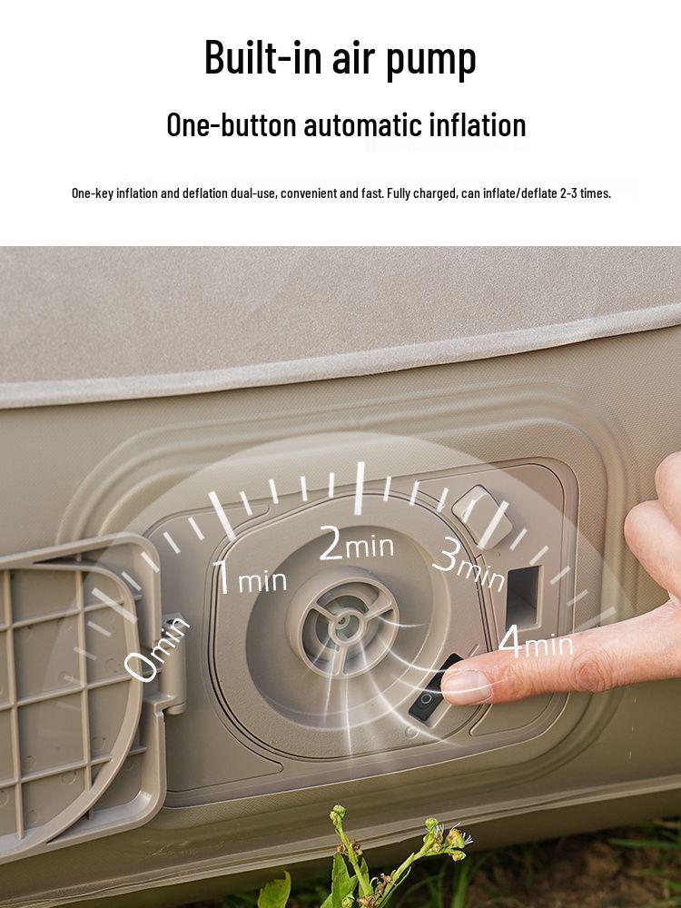 Двухцелевой самонадувающийся надувной матрас для дома и кемпинга на открытом воздухе