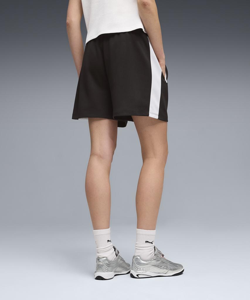 PUMA T7 Relaxed Pintuck Shorts 4 - Black / 634620-01
