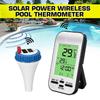Waterproof Outside Sensor Wireless Swimming Pool Thermometer Water Temperature Detector Time Calendar LCD Display