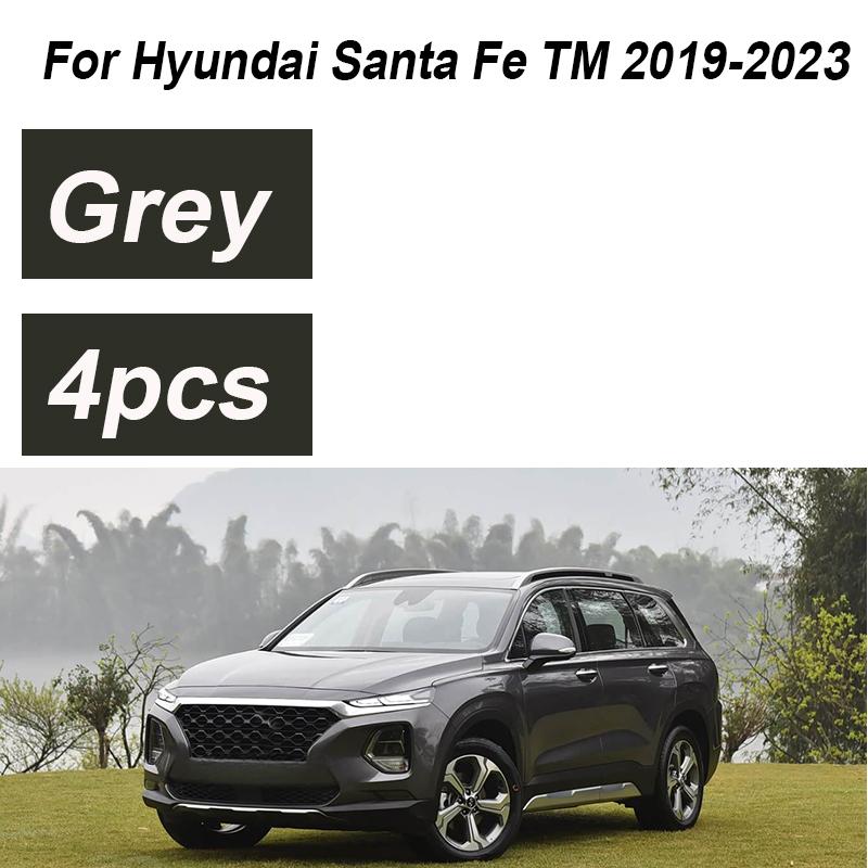 4 шт. Окрашенный Комплект Обвеса Кузова Для Hyundai Santa Fe TM 4-го Поколения - Передние Брызговики Задние Брызговики Фартуки Крылья Автоаксессуары