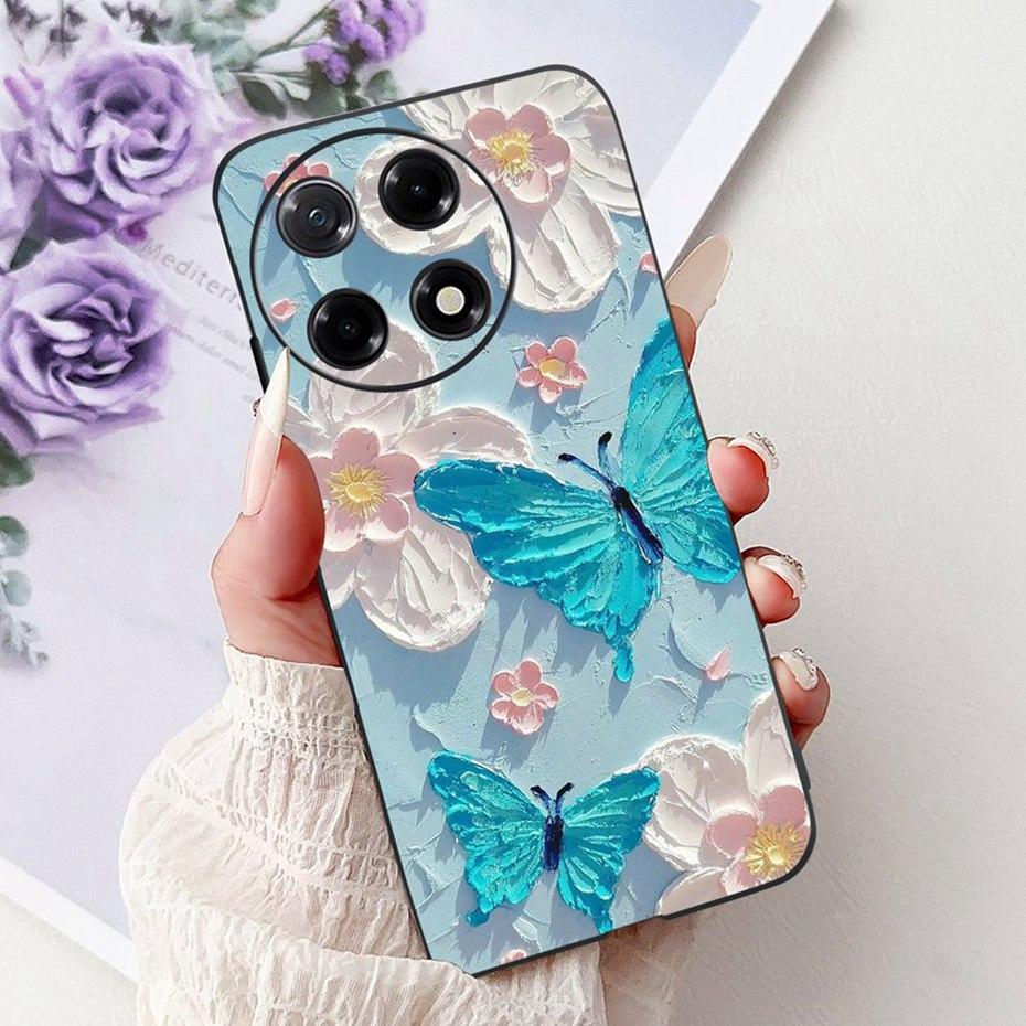 Новый Дизайн Чехол Для Телефона Для Tecno Camon 30S Pro Camon30S CLA5 CLA6 Черный Силикон Мягкий ТПУ Задняя Крышка Для Camon 30S 30SPro 4G