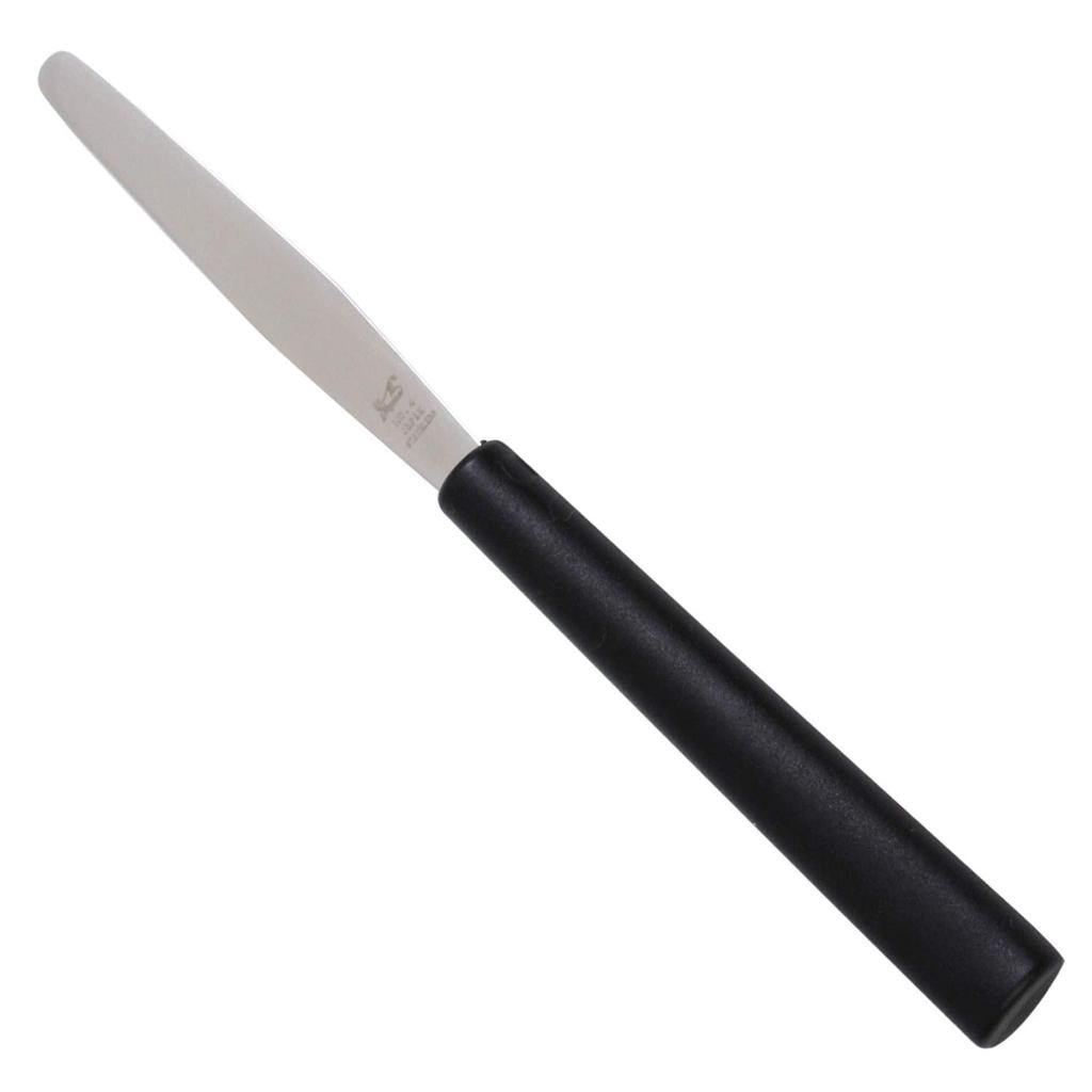 Shimizu Cutlery Industry Mini Spatula 60mm Black No.4