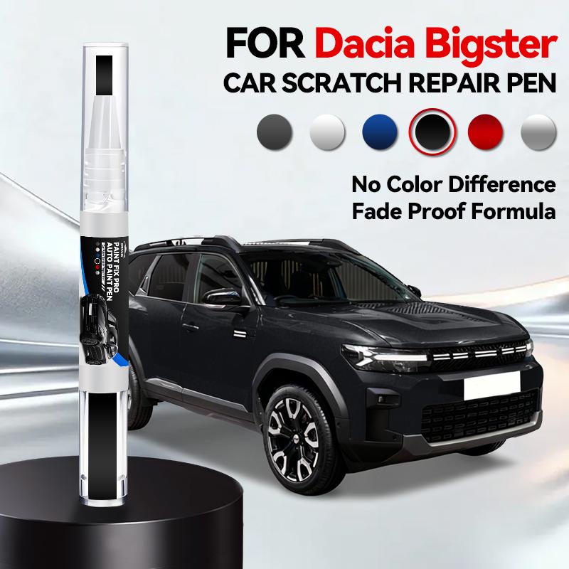 Ремонтный маркер для краски автомобиля Для Dacia Bigster 2024-2025 Ремонт царапин на краске Аксессуары Зеленый Белый Синий Серый Бронзовый Жемчужный Черный