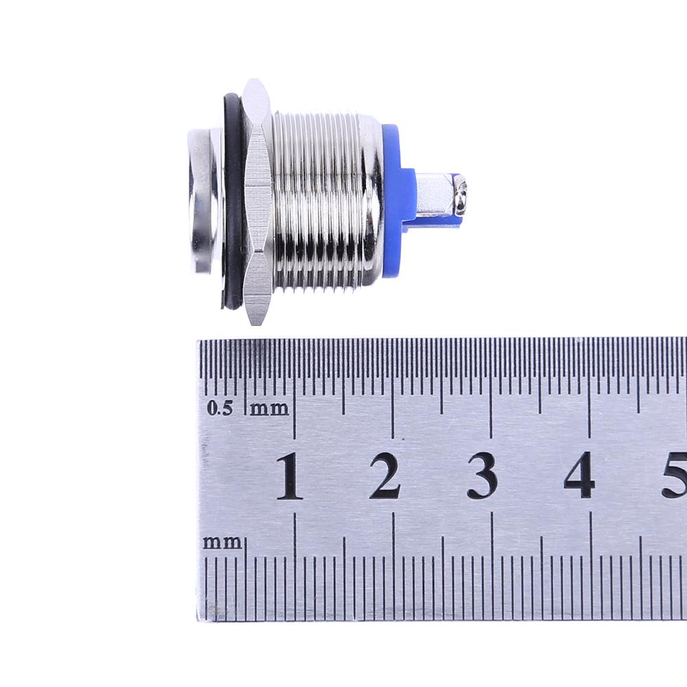 1-3 шт. 19 мм металлические кнопочные переключатели сброса типа 12 В водонепроницаемый автомобильный источник питания для двигателя Вкл. Выкл. Старт Стоп кнопочный переключатель