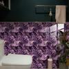 10pcs/set Bathroom PVC Fake Marble Tile Sticker Crystal Wall Sticker Self-adhesive