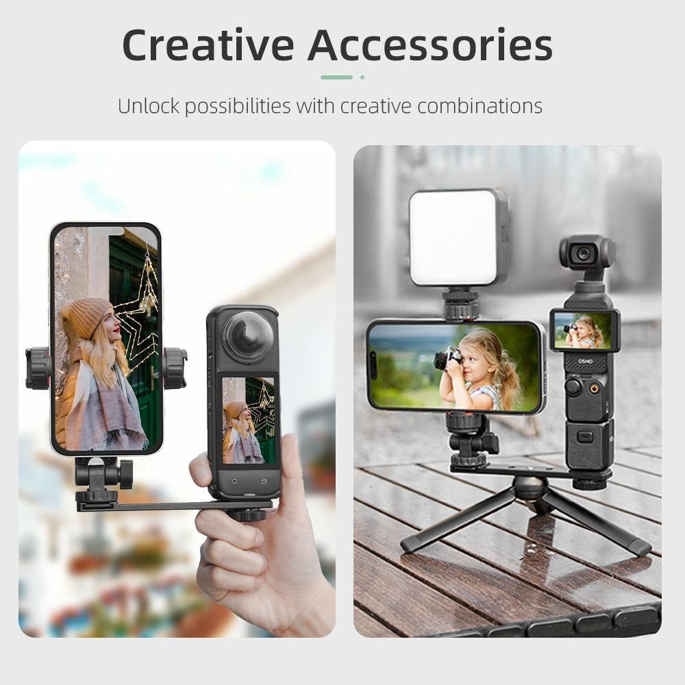 Photography Accessories Phone Bracket Mount Phone Clip Holder for DJI Osmo Pocket 3 Live Streaming