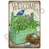 Gardening Flowers Vintage Metal Sign Funny Plants Retro Sign Home For Garden Outdoor Wall Decor Home Sweet Tin Sign Farm Birds