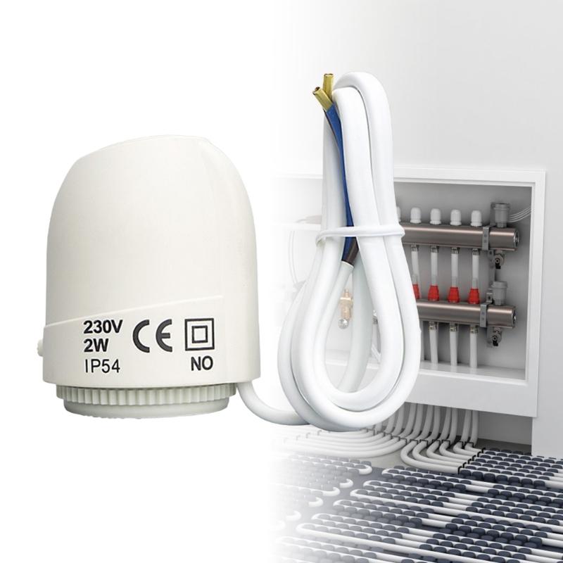 User friendly Electric Actuator Plastic Water Regulator Efficient Water Valves Component Long Servcie Heating Attachment