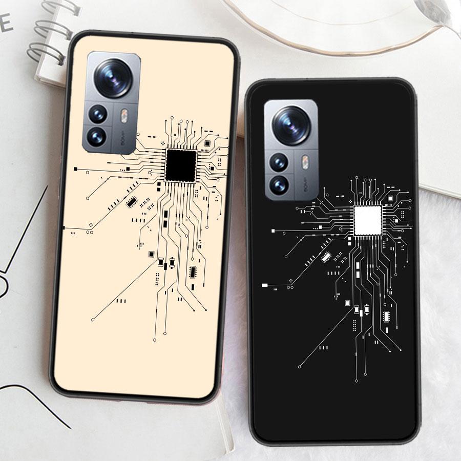 Схема линий передачи для корпуса телефона-чипа для Xiaomi Poco X7 X6 X5 X4 X3 GT NFC M4 M5 Pro 5G M3 Mi F6 F5 F4 F3 F2 F1
