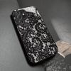 Стеклянный чехол для телефона с кружевным узором, подходит для Samsung Galaxy S26 S25 S24 S23 S22 S20 FE/Ultra/Plus, пылезащитный и ударопрочный
