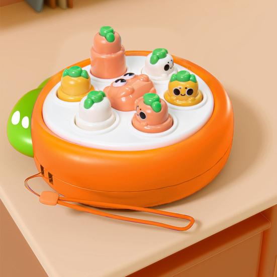 Игрушка «Крот» для детей, разноцветная, милая, мультяшный крот, молоток, стучалка, родительско-детская