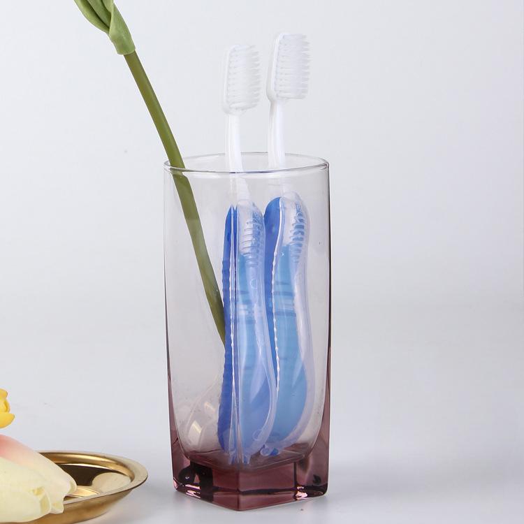 Disposable Toothbrush Travel Portable Foldable Soft Bristled Cross-border Toothbrush Foldable Toothbrush