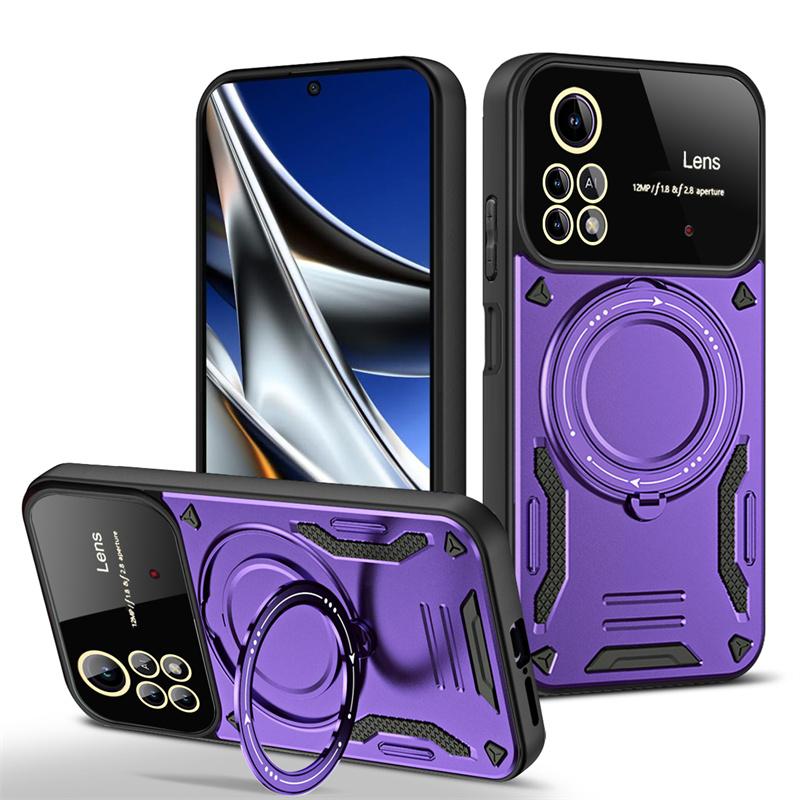 Для Poco X4 Pro 5G чехол магнитное кольцо бронированные чехлы для телефонов Poko Little X4 X 4 Pro X4pro Pocox4pro защита камеры задняя крышка