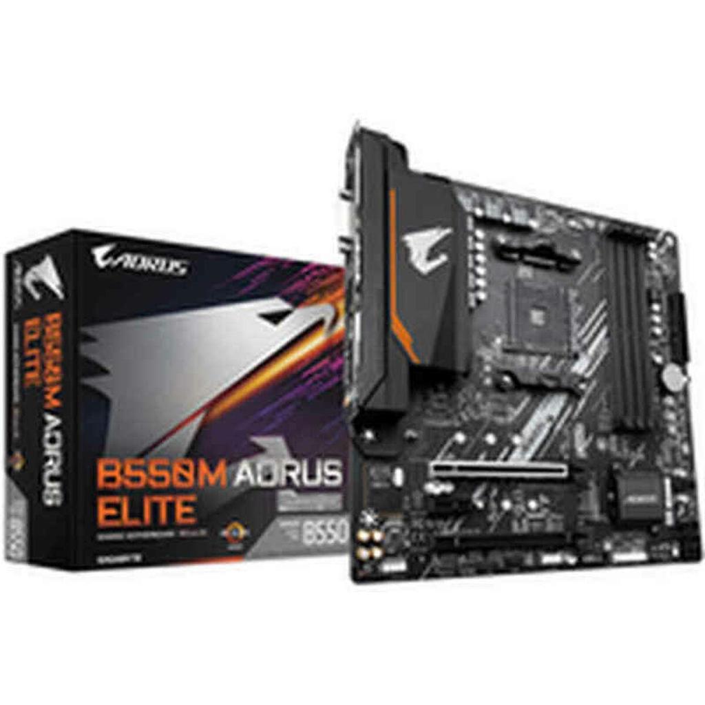 Gigabyte B550M AORUS ELITE motherboard DDR4 128GB Black