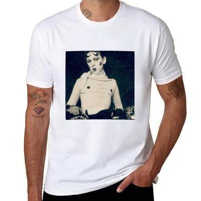 Футболка Claude Cahun, футболки для мужчин с забавным принтом, черная хлопковая футболка, однотонная футболка для мужчин, футболка в упаковке, мужская однотонная футболка.