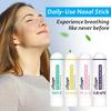 4 шт. назальные палочки ароматерапевтические ингаляторы для улучшения фокусировки легкое дыхание портативные эфирные масла с мятой эвкалиптом ментолом назальный ингалятор