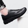 Fashion Fashion Summer Genuine Leather Sneakers Lightweight Mens Casual Shoes Breathable Male Sports Footwear Lace Up Walking Trainers