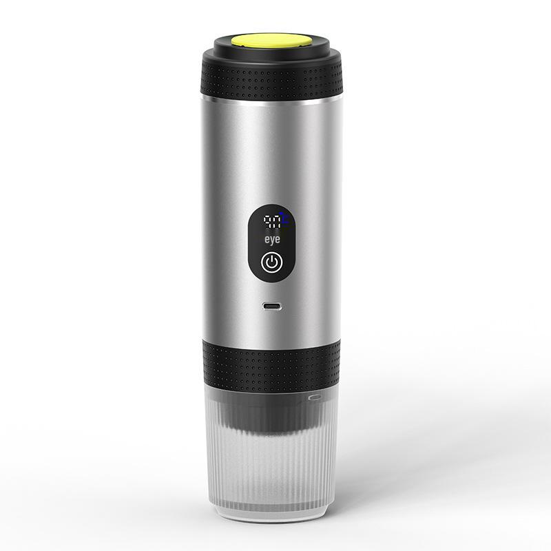 Portable Wireless Espresso Coffee Machine with Digital Display and Pressure Pump
