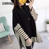 Autumn and Winter Women's Knitwear Cape Bat Sleeve Sweater Versatile Shawl Women's Tops Large Size Loose Top