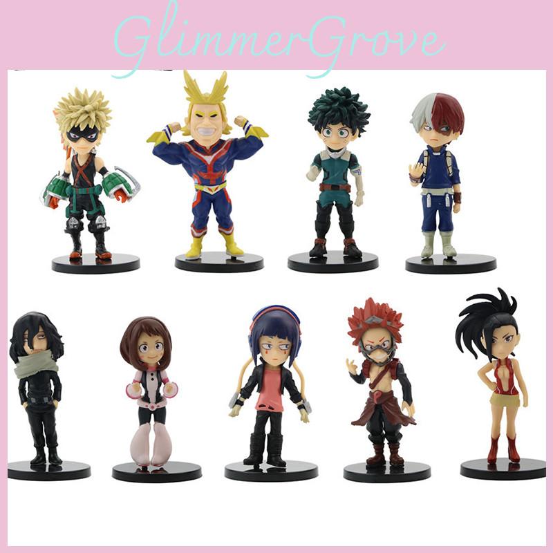 8-10см Моя геройская академия ПВХ Бакуго Кацуки Взрыв Замороженная Кукла Фигурка