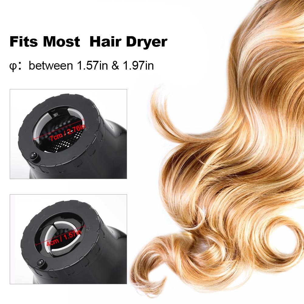 Hair Dryer Diffuser Adjustable Blow Dryers Diffuser for Curly or Wavy Hair Styling Accessories