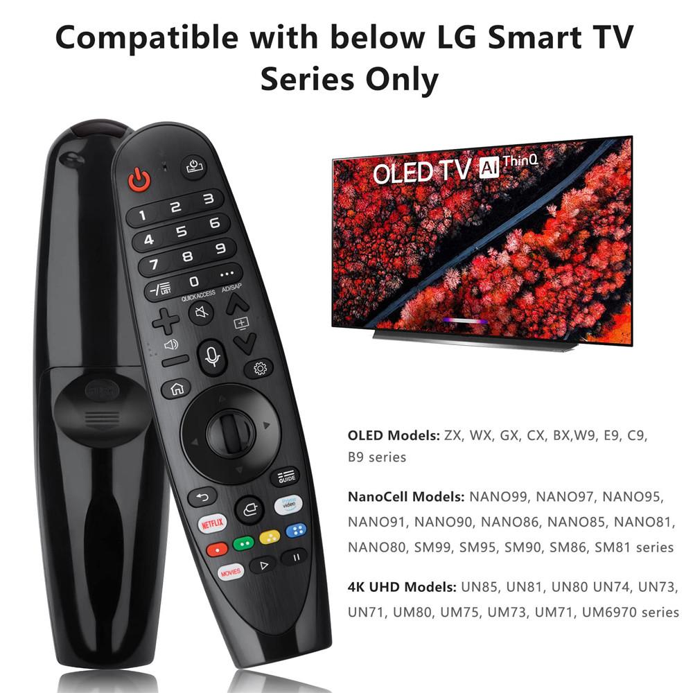 Пульт дистанционного управления Voice Magic AKB75855501 для LG AN-MR20GA AN-MR19BA Smart TV 2017-2020 LED OLED UHD LCD QNED NanoCell 4K 8K