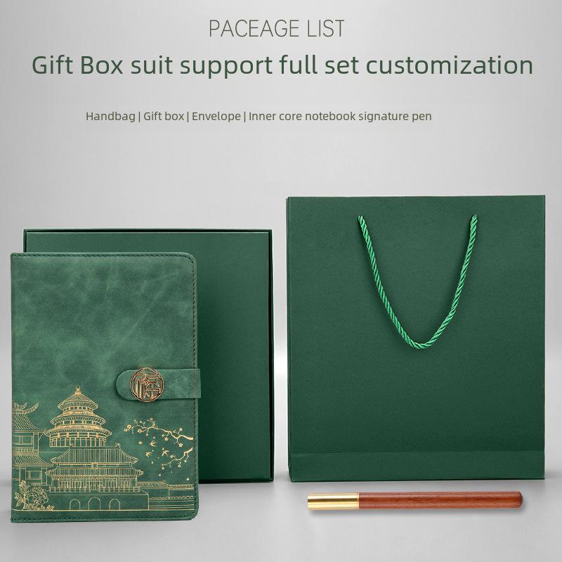 Набор блокнотов National Trend формата А5: Ретро-блокнот для деловых, офисных и творческих встреч - в комплекте подарочная коробка