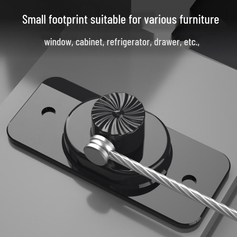 Child Safety Combination Lock for Windows and Refrigerators