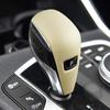 1 Piece Car Leather Gear Shift Handle Trim Cover with Fragrant Tablets Compatible for BMW 4 Series G20 G28 Z4 G29 2020-