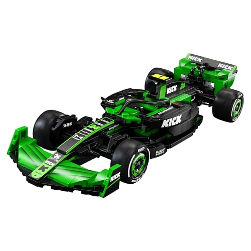 Серия автомобилей CaDA в масштабе 1/24 Kick Sauber F1 Team C44 2024 / Официально лицензированный продукт Kick Sauber, 314 деталей (Удар Sauber F1)