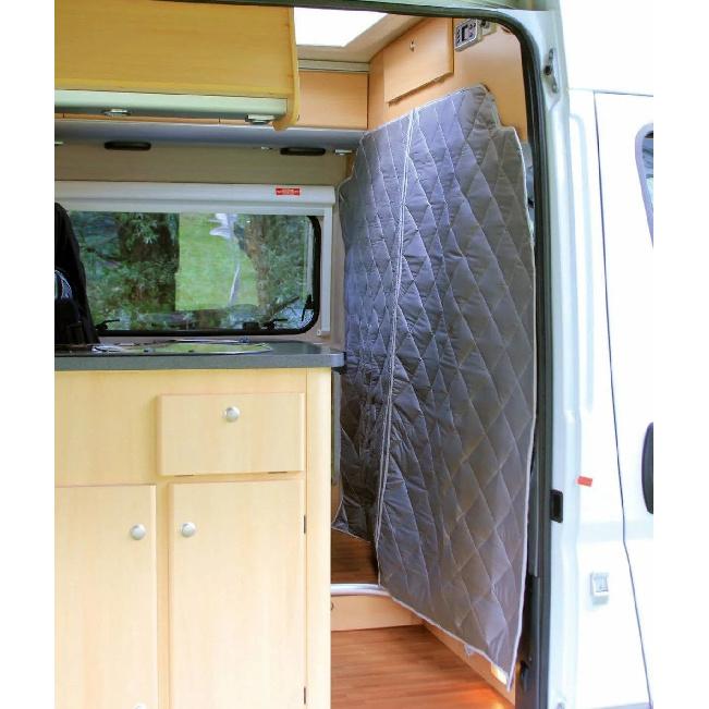 Heat Insulation Car Divider Curtain for RV Caravan Camper Van - Winter Partition Curtain Compatible for Fiat Ducato