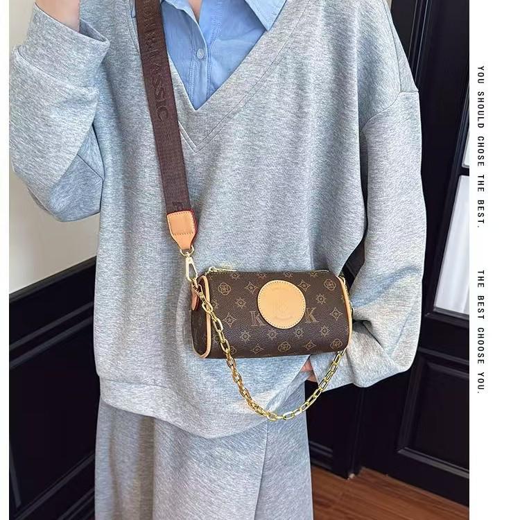 Классическая женская сумка на одно плечо 2025 года - Трансграничная мода с функцией пенала