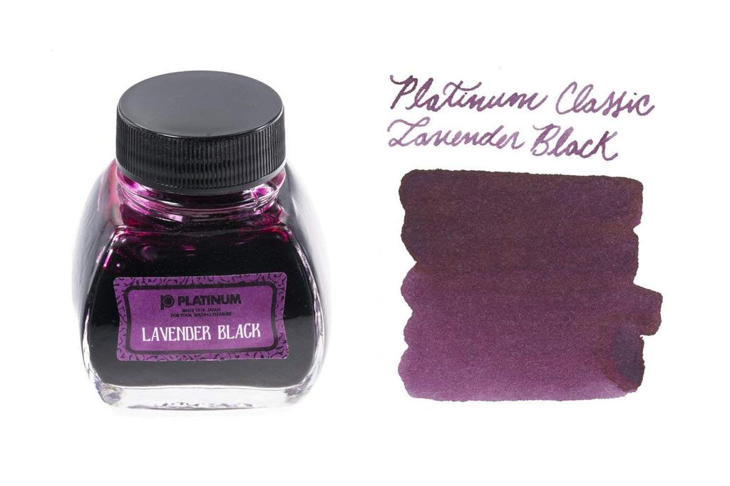 Platinum Fountain Pen Bottle Ink Classic 86 Lavender Black INKK-2000-86