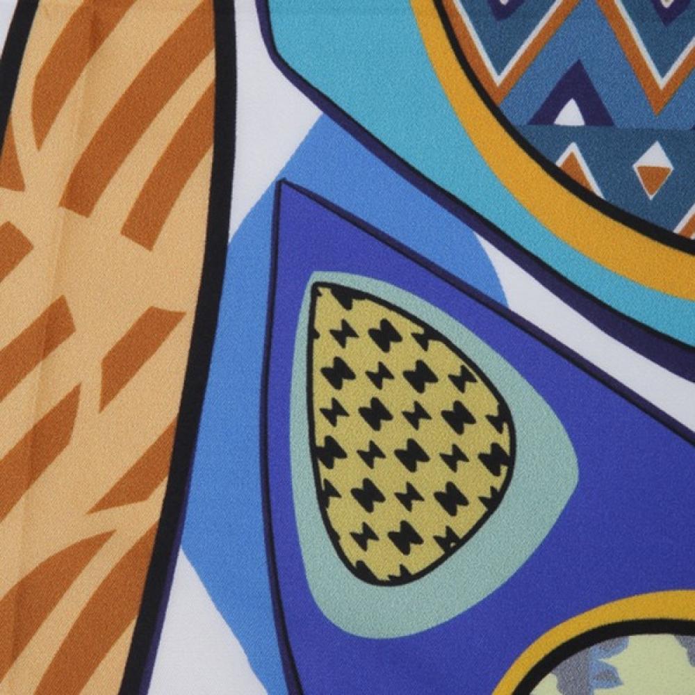 Benetton Маленький шелковый шарф с бабочкой Bcmfa4511