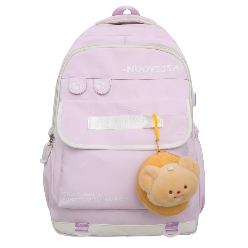 Сумка для школьников средней школы, женский водонепроницаемый рюкзак большой емкости, легкий рюкзак для девочек