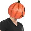 1× Латексная маска головы тыквы для Хэллоуина, маскарада, косплея, костюмированной вечеринки