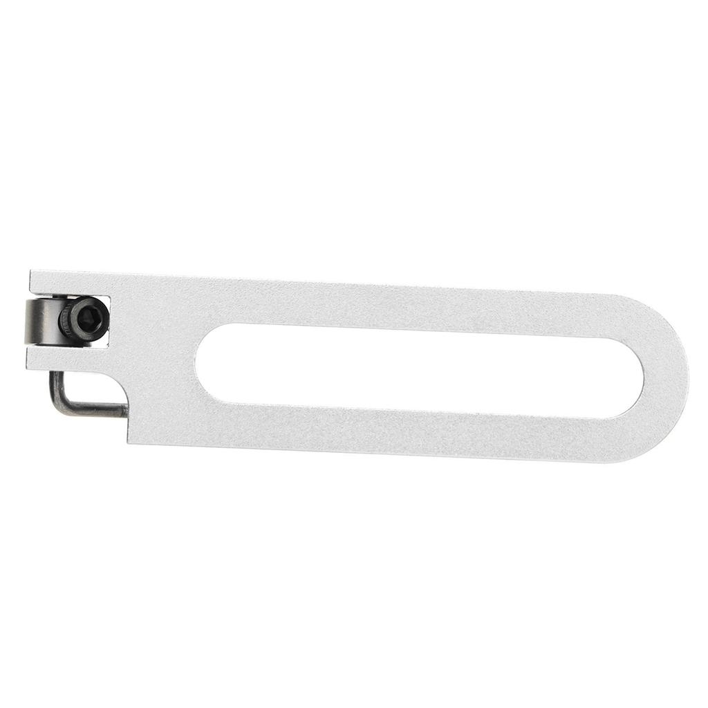 Arrow Rear Rest Aluminum Alloy Recurve Bow Magnetic Arrow Rest for Outdoor Archery Training Targeting Hunting Silver