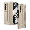 RENGZ With Pen Slot Bracket Z Fold7 Fold6 Case For Samsung Galaxy Z Fold 7 6 5 4 With Glass Screen Film Hinge Protective Cover