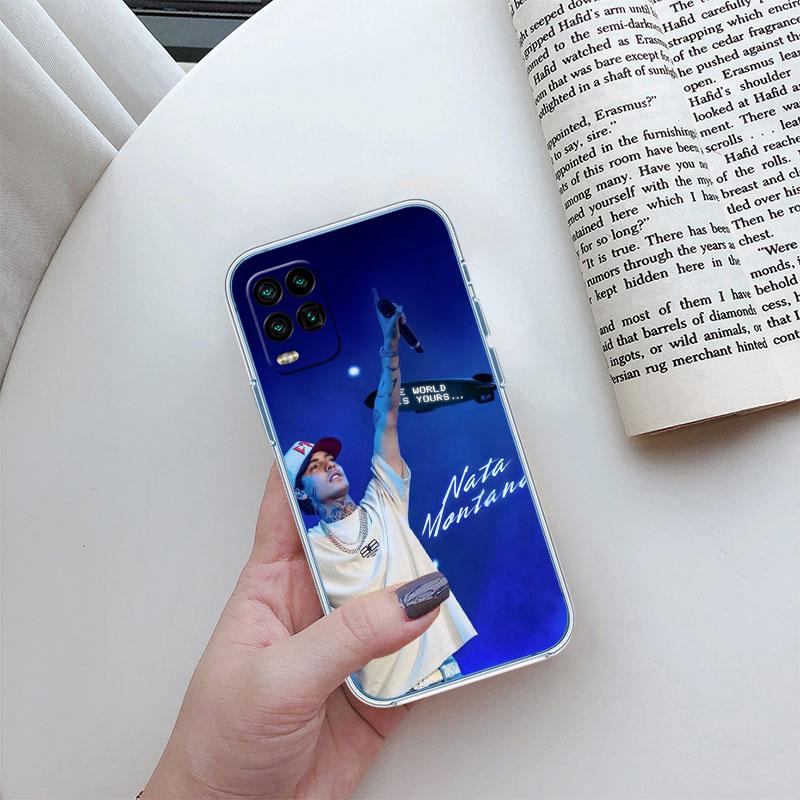 Natanael Cano Transparent Phone Case for LG K22 K30 K40 K40S K41 K42 K50 K50S K51 K51S K52 K61 K62 K71 K92 Q61