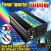 4000W Car Van Power Inverter Modified DC 12V To AC 110V/220V Charger Converter 2 USB with LED Display