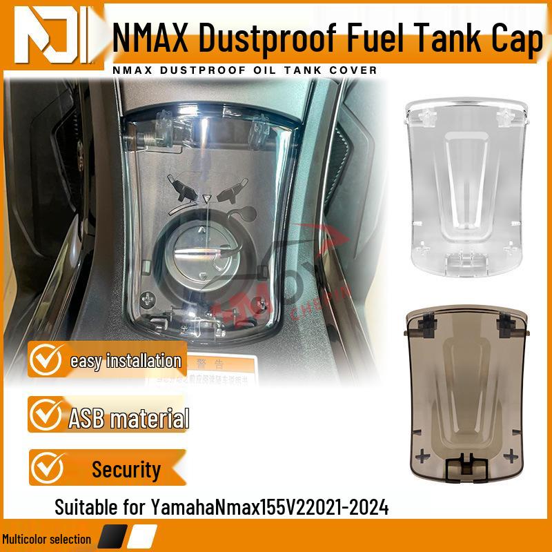 YAMAHA NMAX V2 Fuel Tank Cap Decorative & Protective Transparent Cover