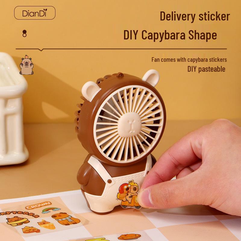 Portable USB Rechargeable Mini Desktop Fan for Students