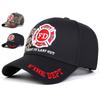 Unisex FIRE DEPT Letter Embroidery Baseball Caps Adjustable Casual Hats Spring and Autumn Outdoor Sunscreen Hat