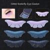 Glitter Lash Lifting Pads Butterfly Shaped Eyelash Shims  Eyelash Accessories