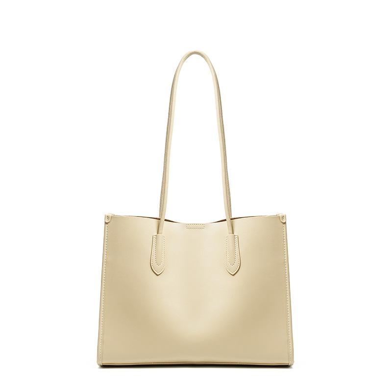 Women's Bag New Commuter Large Capacity Tote Bag Women's Versatile Leather Niche Women's High-end Shoulder Bag