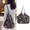 Yogodlns Large Capacity Shopper Tote Bag Ethnic Printed Shoulder Bag Soft Shopper Handbags Fashion Designer Hobos Bags for Women