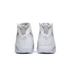 Air Jordan 7 Retro 'Pure Money' (Unisex) White / Metallic Silver-Pure Platinum Vintage Basketball Shoes 304775 120