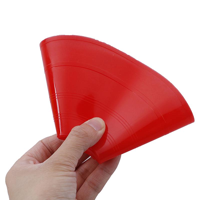 10Pcs/Set Soccer Discs Bucket Marker Training Sign Flat Cones Marker Discs